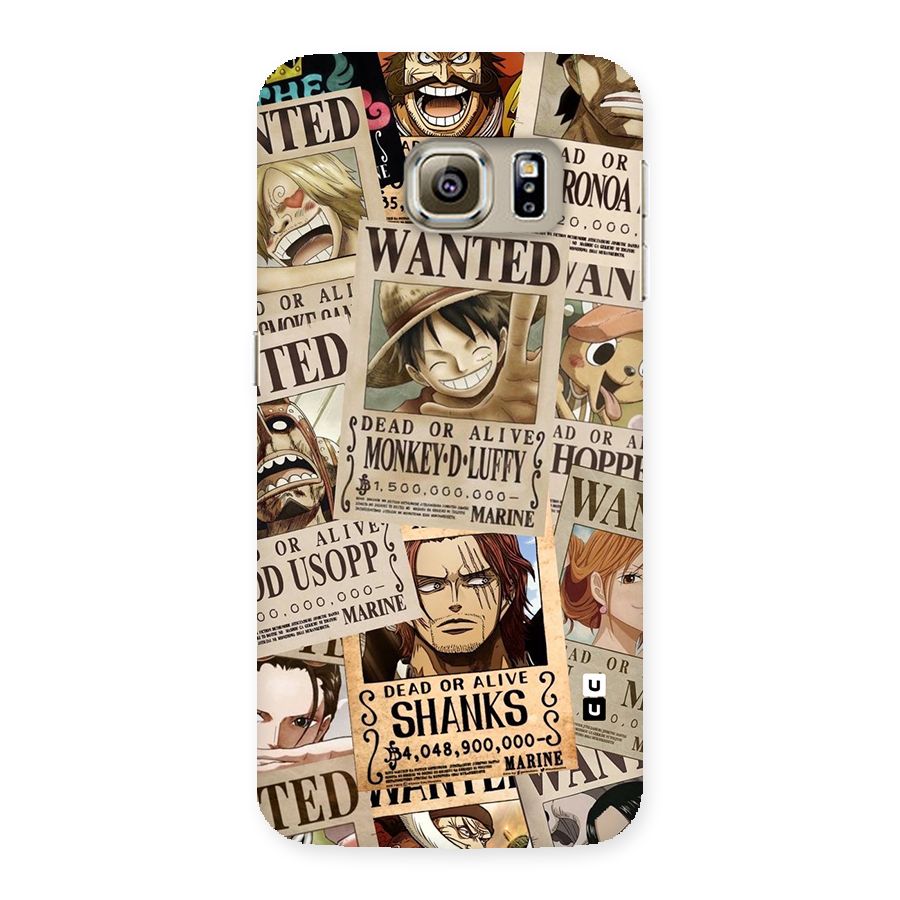 One Piece Most Wanted Back Case for Samsung Galaxy S6 Edge