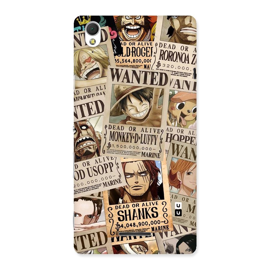 One Piece Most Wanted Back Case for Sony Xperia T3