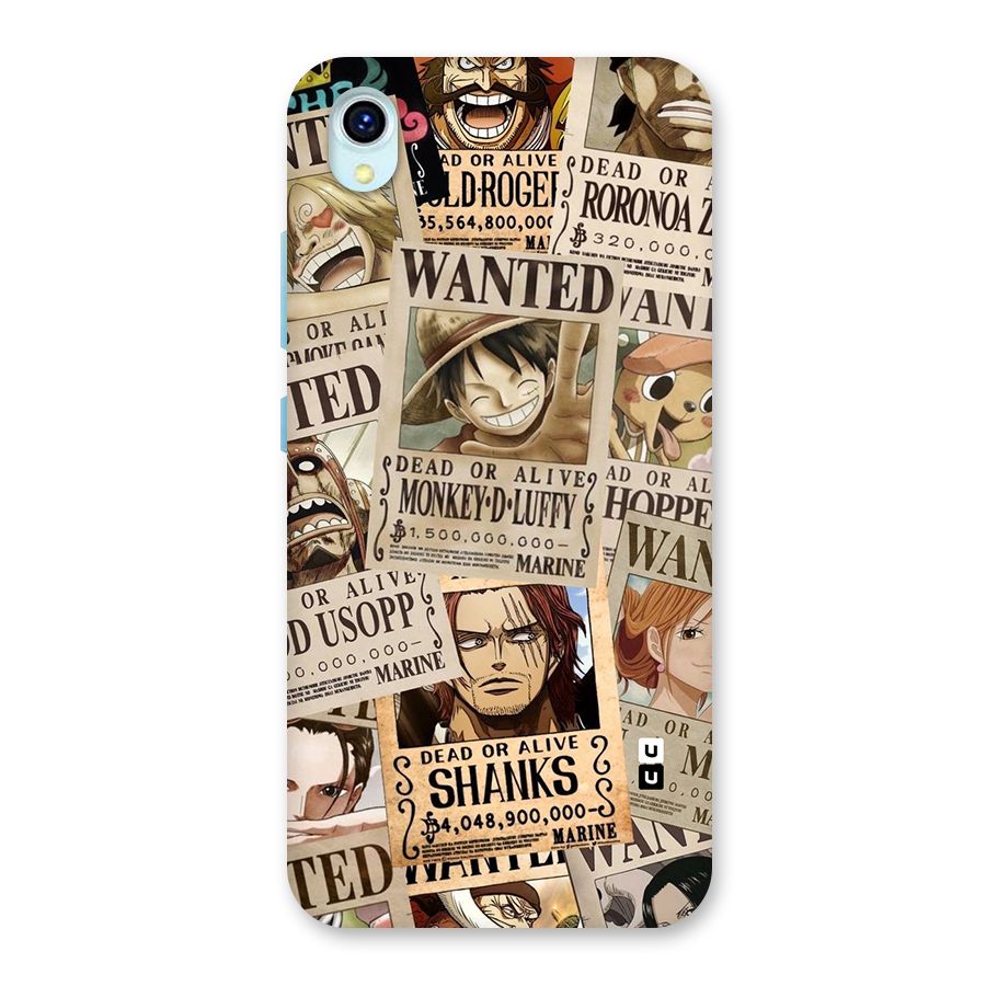 One Piece Most Wanted Back Case for Vivo Y1s