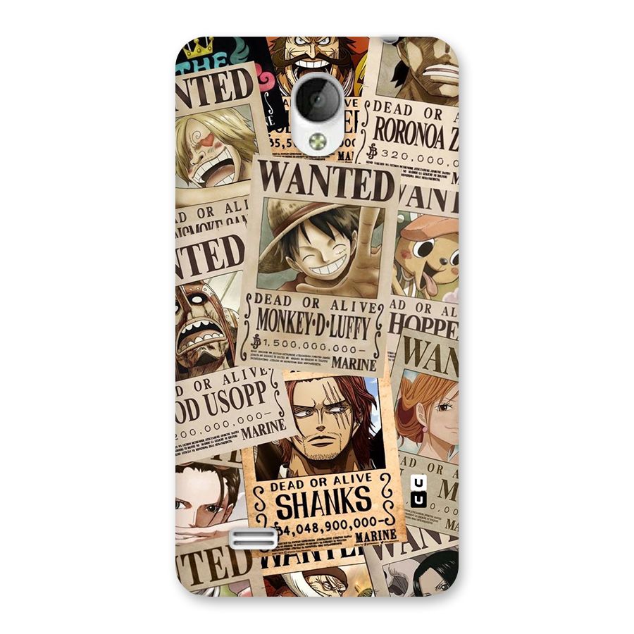 One Piece Most Wanted Back Case for Vivo Y21