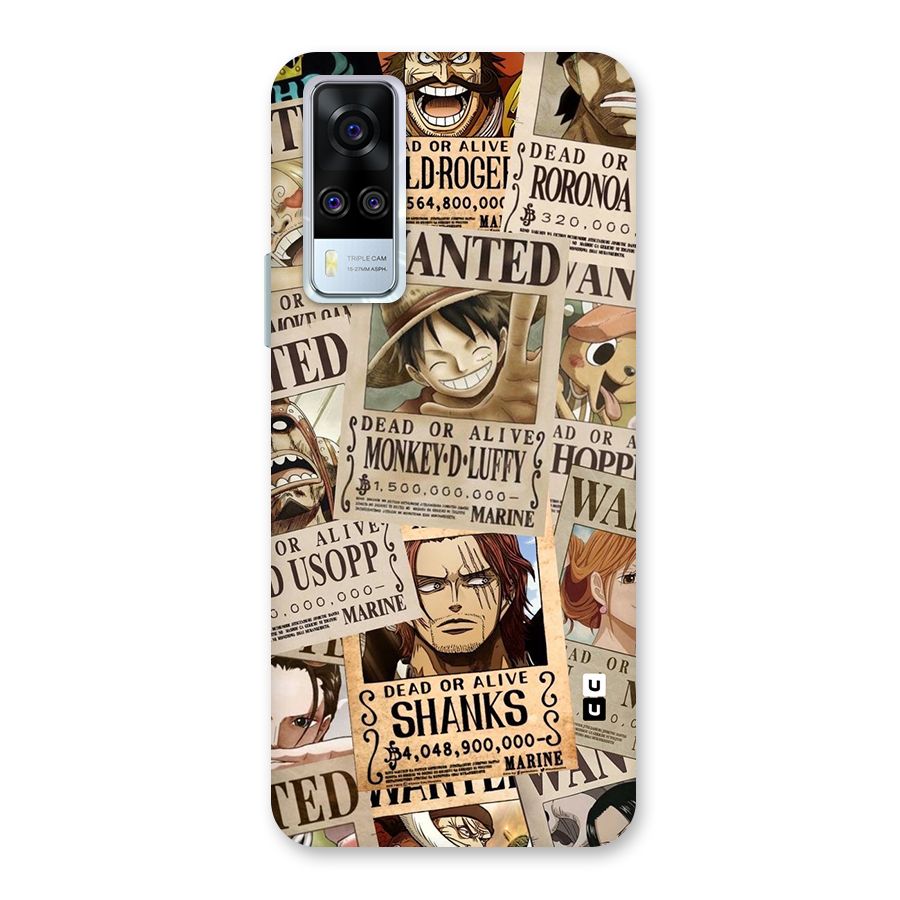 One Piece Most Wanted Back Case for Vivo Y51A