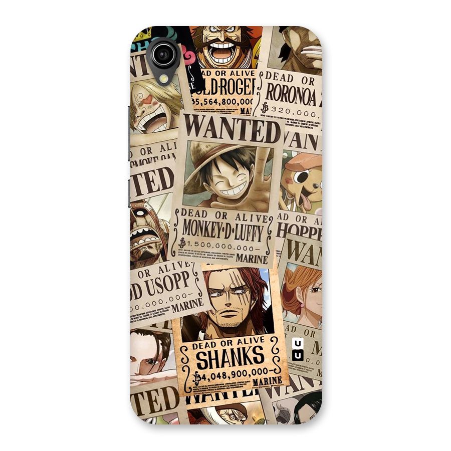 One Piece Most Wanted Back Case for Vivo Y90