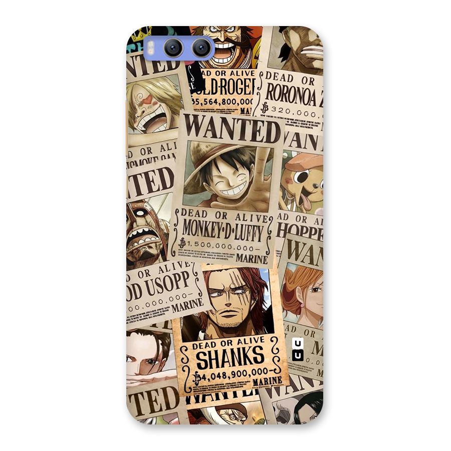 One Piece Most Wanted Back Case for Xiaomi Mi 6
