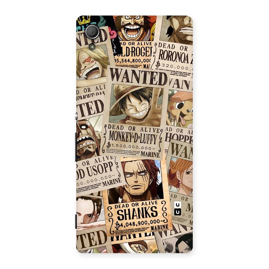 One Piece Most Wanted Back Case for Xperia Z3 Plus