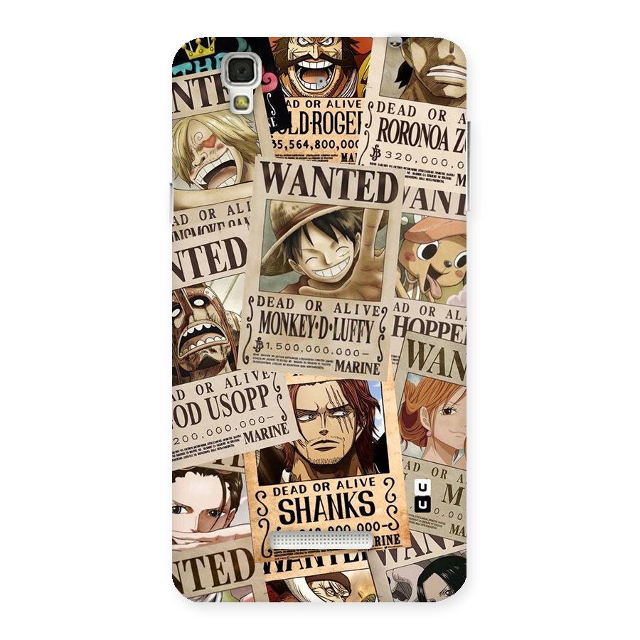 One Piece Most Wanted Back Case for Yu Yureka