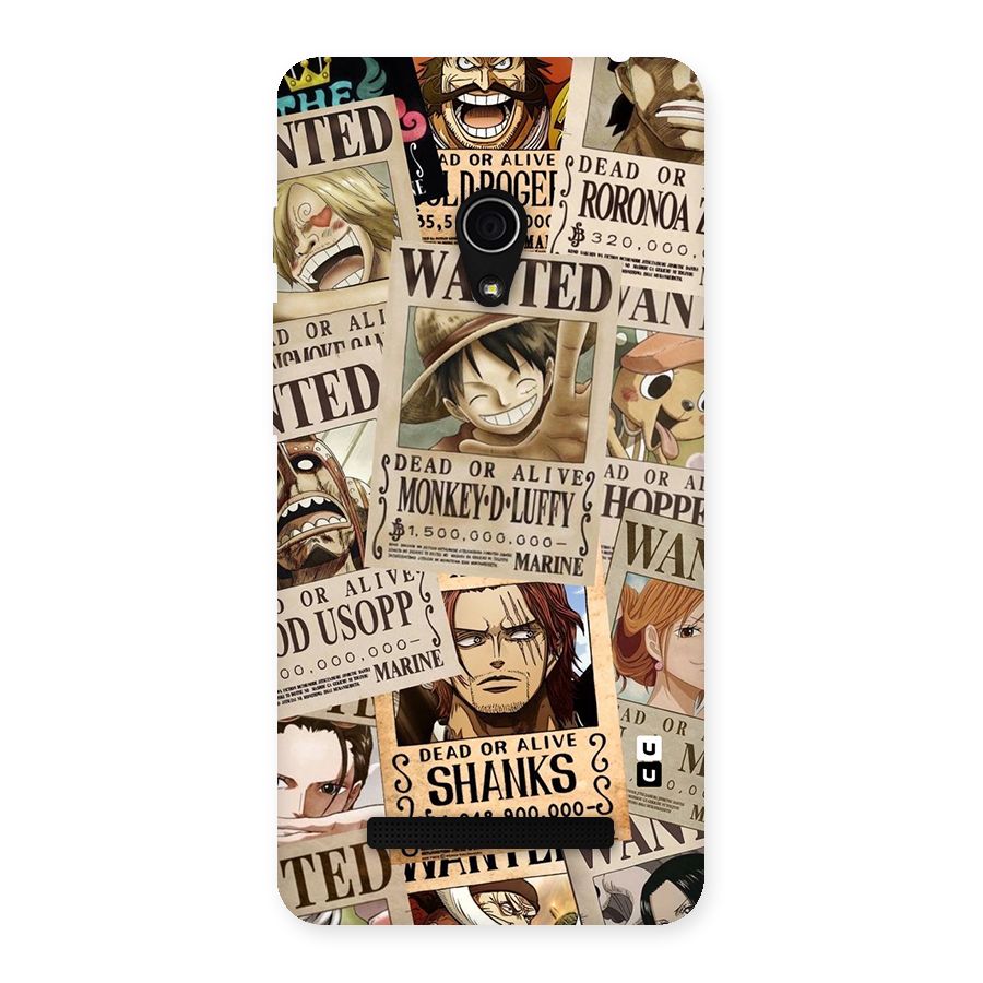 One Piece Most Wanted Back Case for Zenfone 5