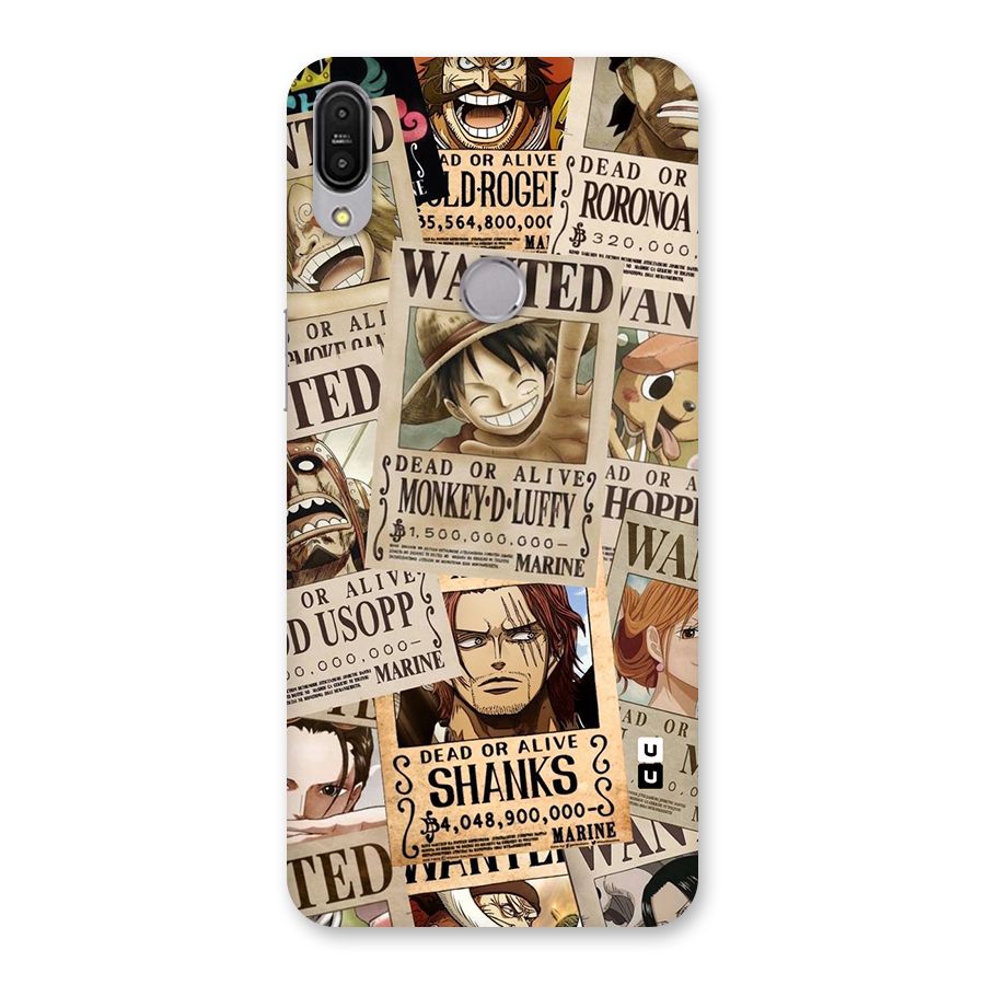 One Piece Most Wanted Back Case for Zenfone Max Pro M1