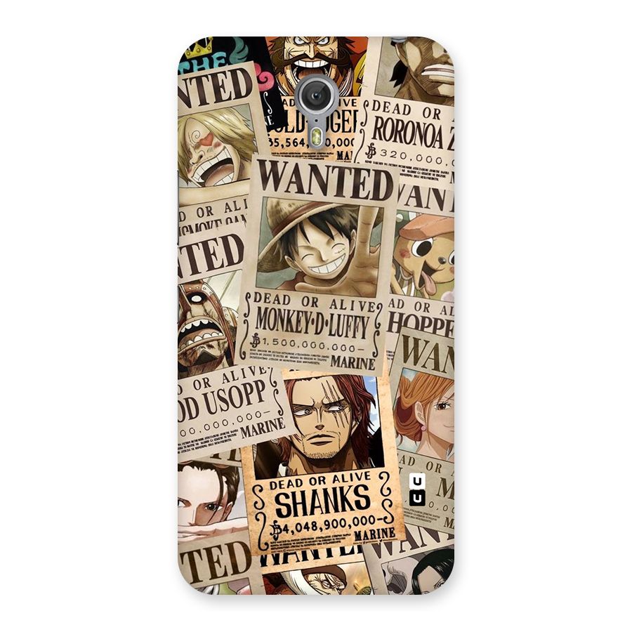 One Piece Most Wanted Back Case for Zuk Z1