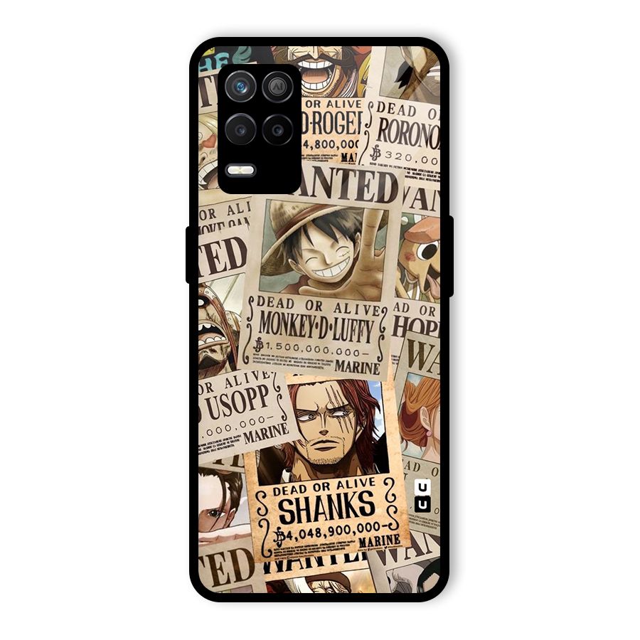 One Piece Most Wanted Glass Back Case for Realme 9 5G