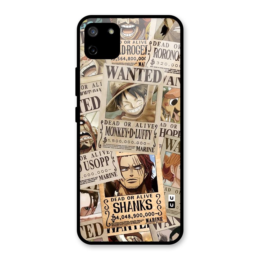 One Piece Most Wanted Glass Back Case for Realme C11