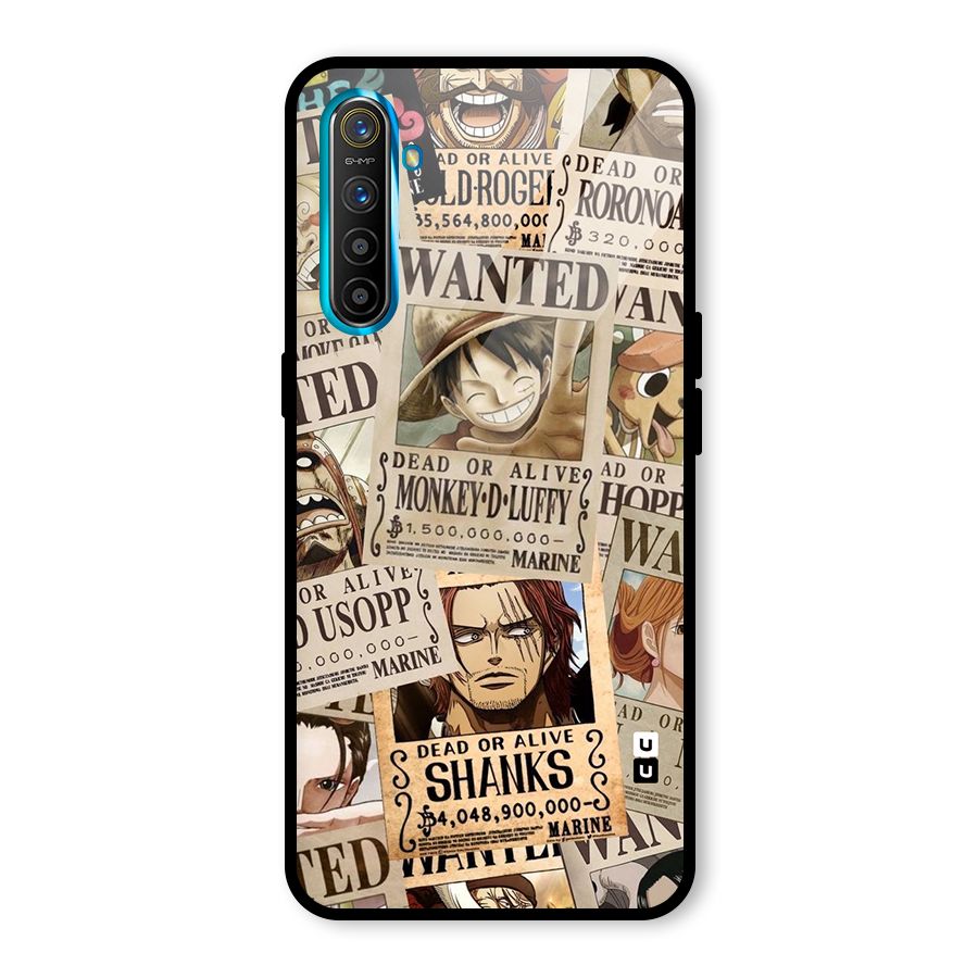 One Piece Most Wanted Glass Back Case for Realme X2