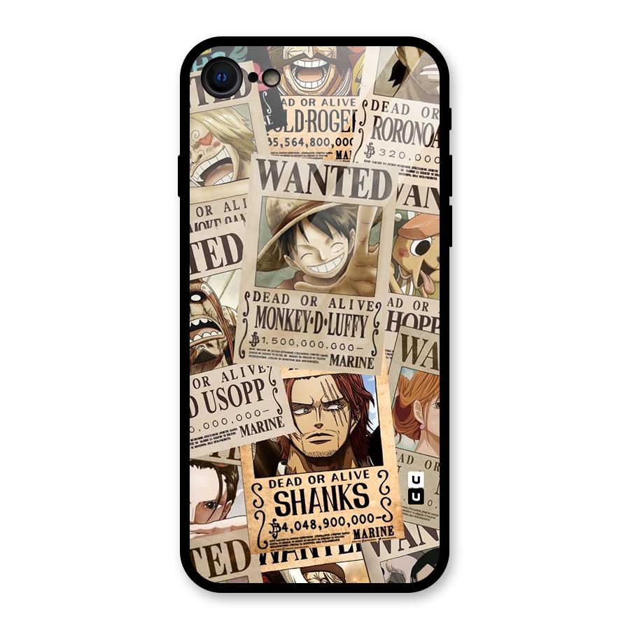 One Piece Most Wanted Glass Back Case for iPhone SE 2022