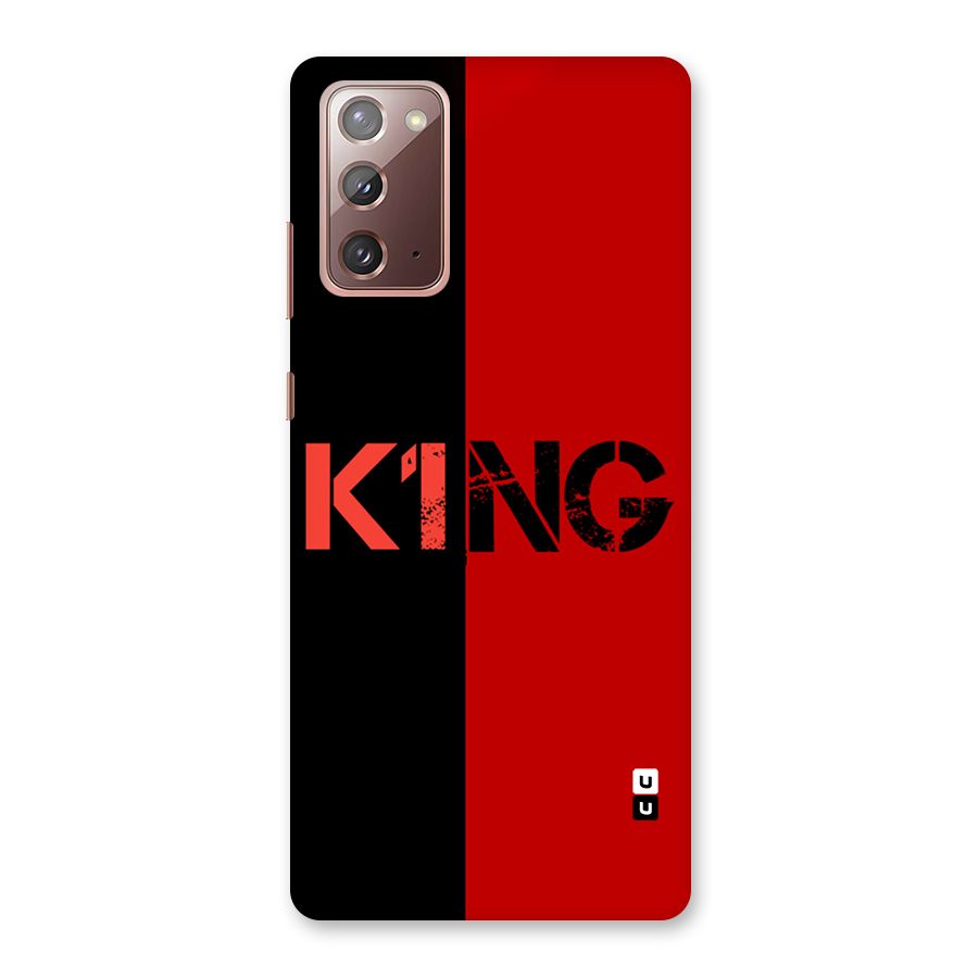 Only King Back Case for Galaxy Note 20