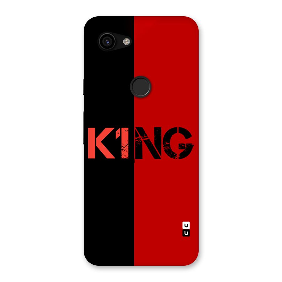 Only King Back Case for Google Pixel 3a