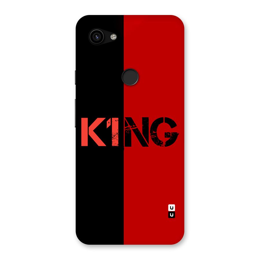 Only King Back Case for Google Pixel 3a XL