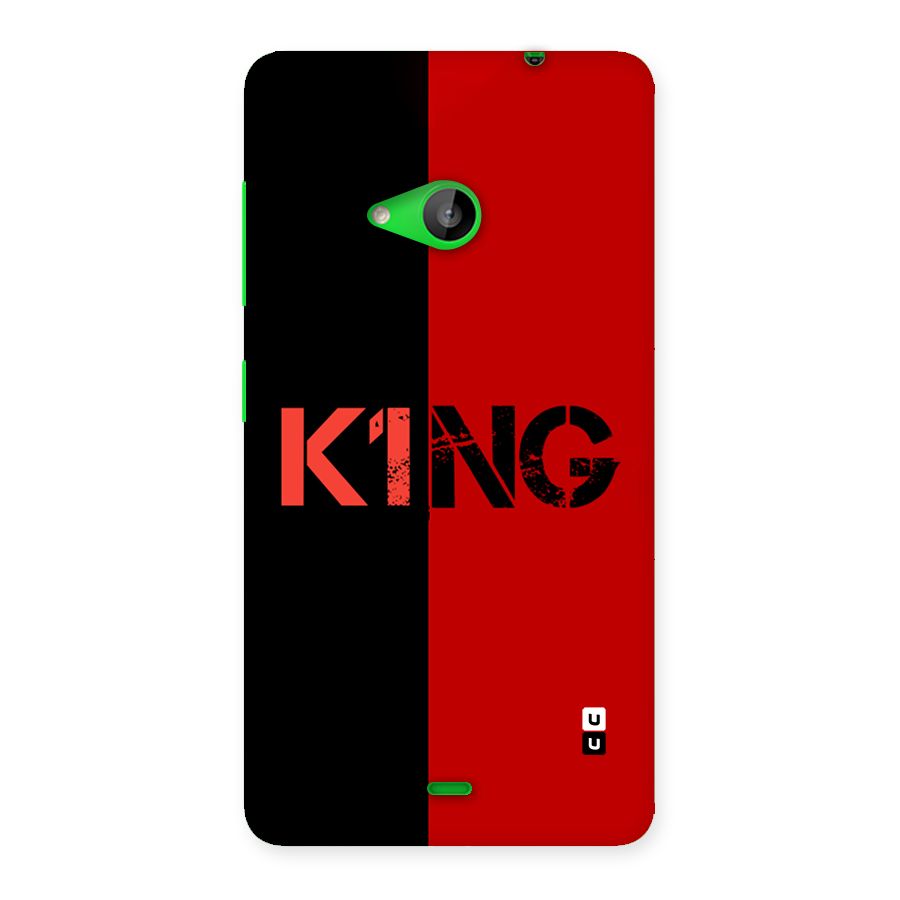 Only King Back Case for Lumia 535