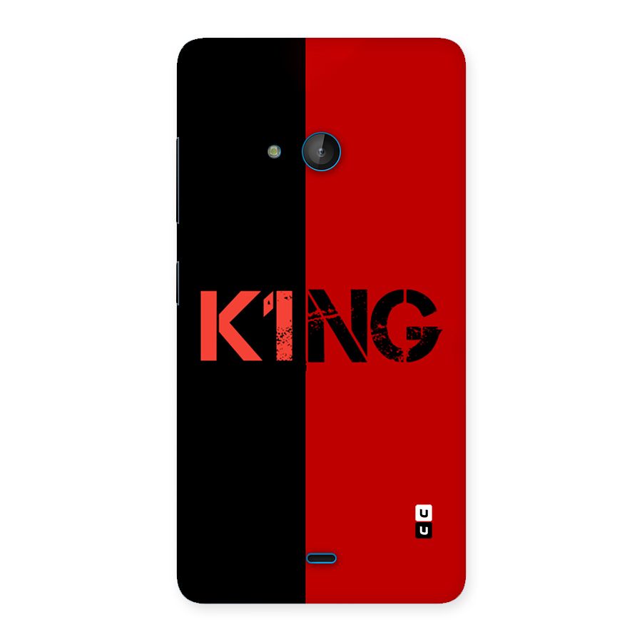 Only King Back Case for Lumia 540