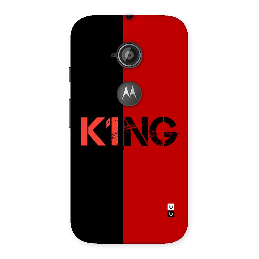 Only King Back Case for Moto E 2nd Gen