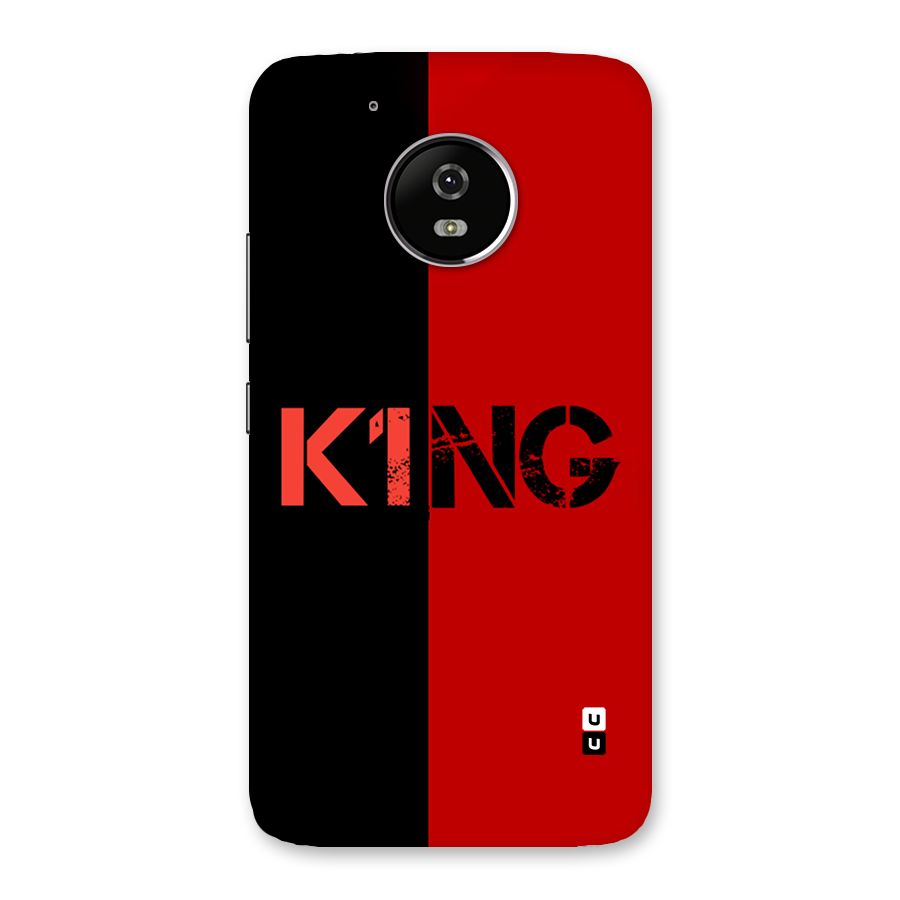 Only King Back Case for Moto G5
