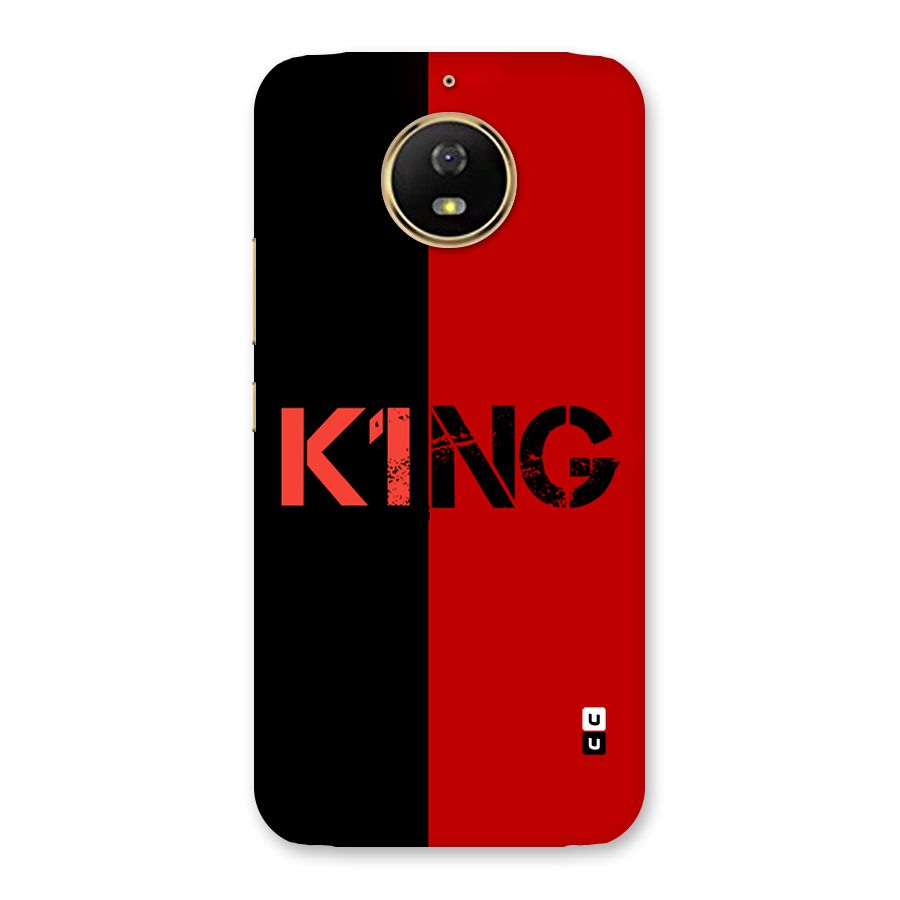 Only King Back Case for Moto G5s