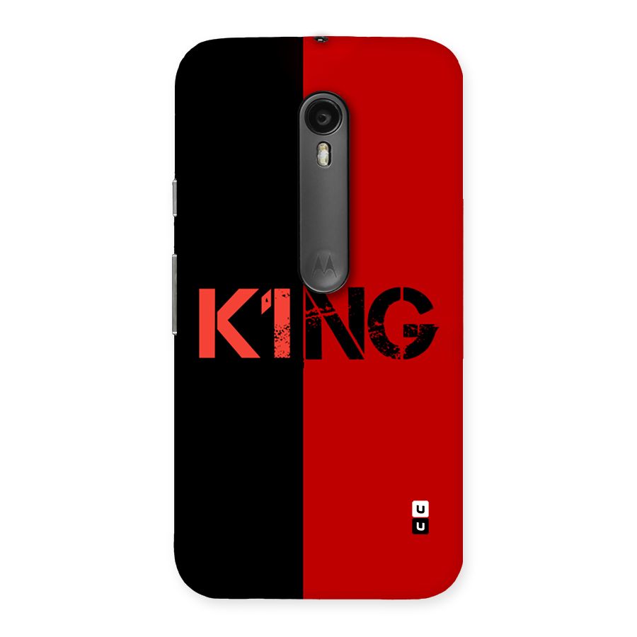 Only King Back Case for Moto G Turbo