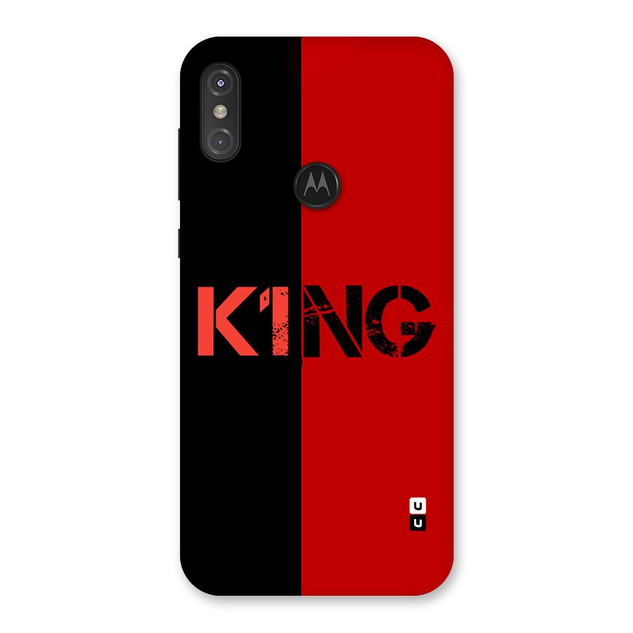 Only King Back Case for Motorola One Power