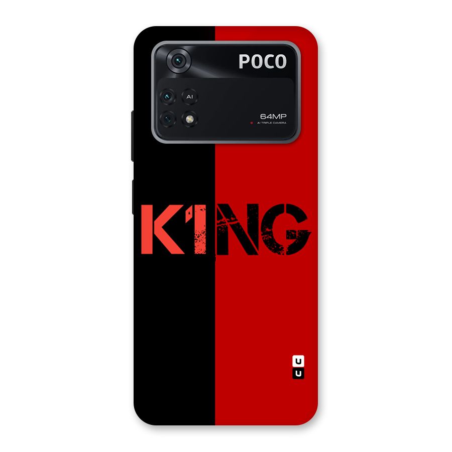 Only King Back Case for Poco M4 Pro 4G