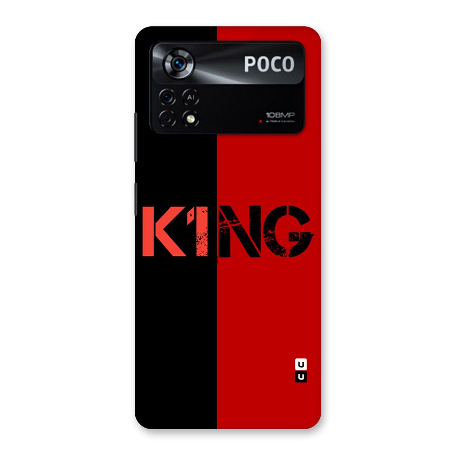 Only King Back Case for Poco X4 Pro 5G