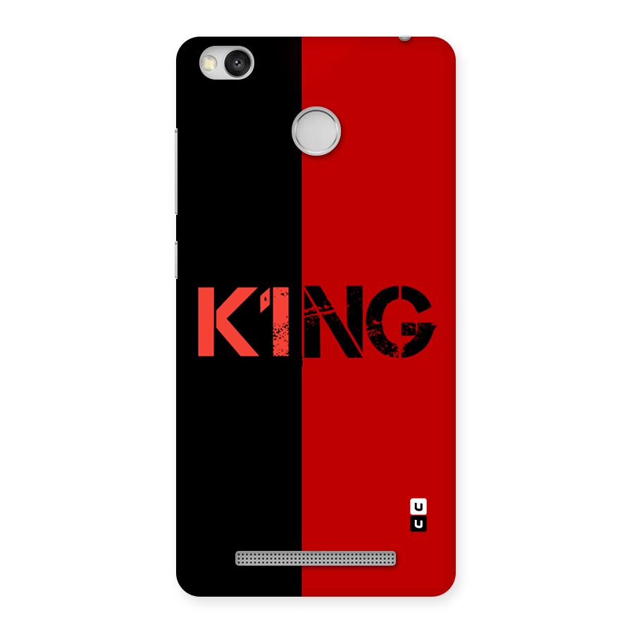 Only King Back Case for Redmi 3S Prime