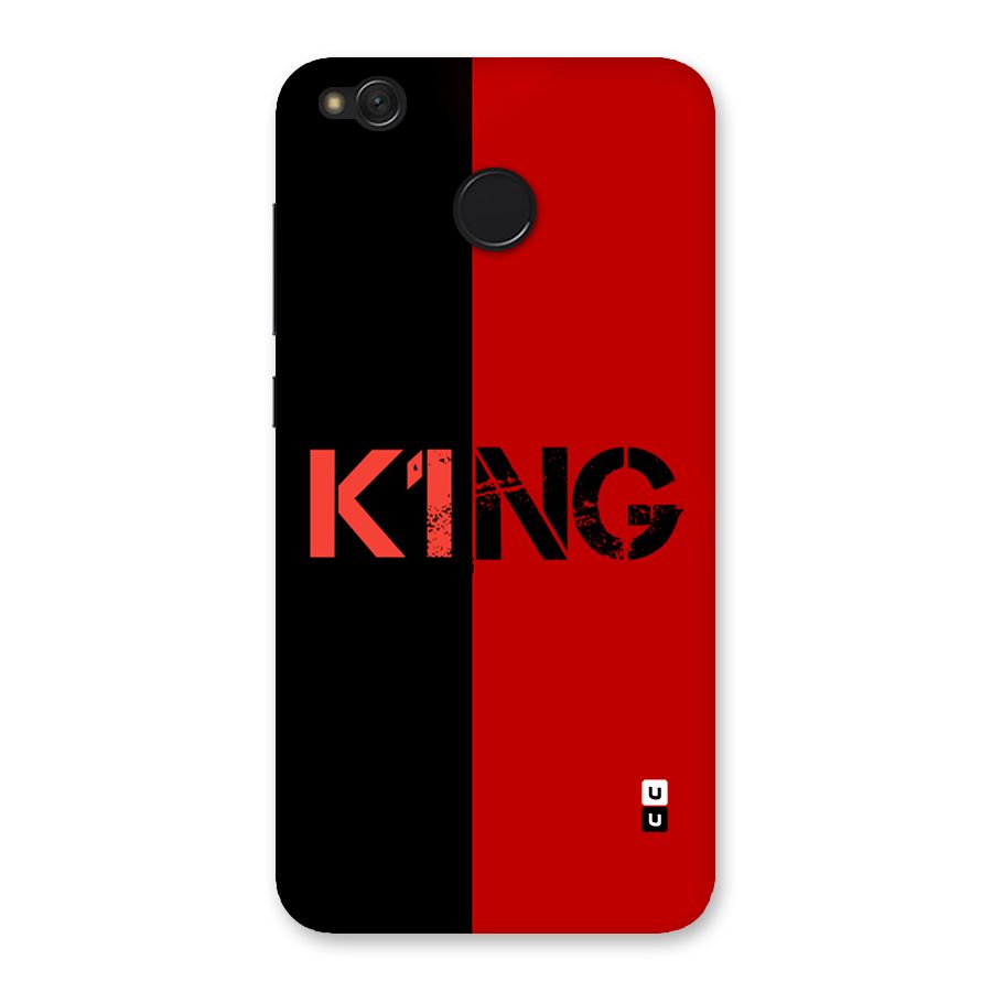 Only King Back Case for Redmi 4