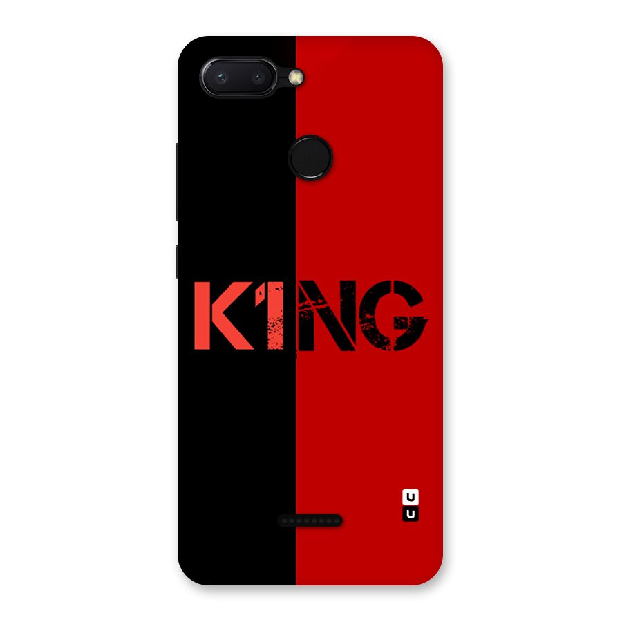 Only King Back Case for Redmi 6