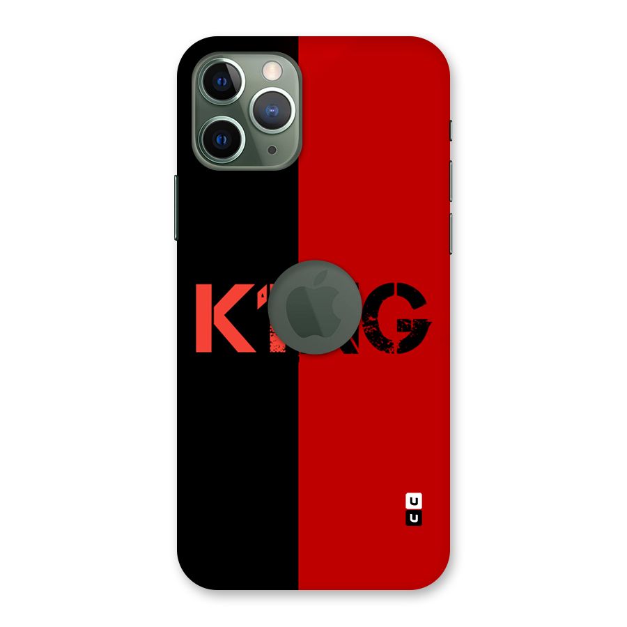Only King Back Case for iPhone 11 Pro Logo Cut