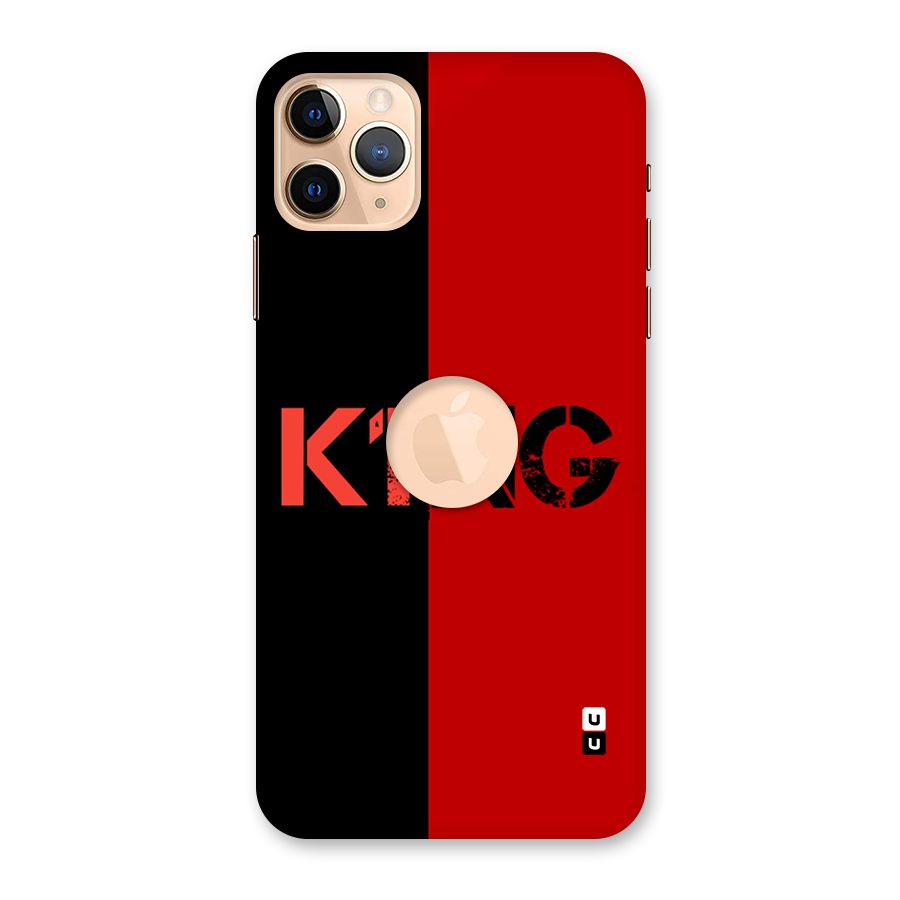 Only King Back Case for iPhone 11 Pro Max Logo Cut