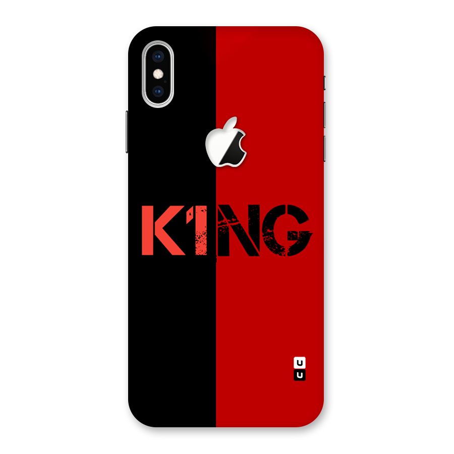 Only King Back Case for iPhone XS Max Apple Cut