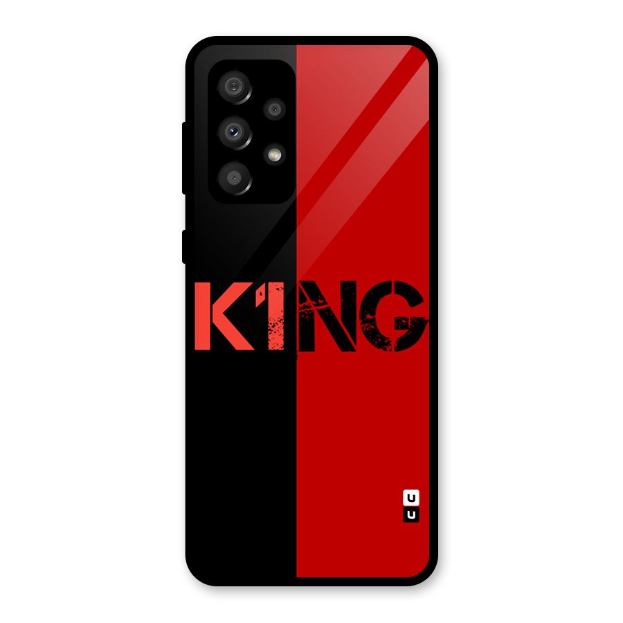 Only King Glass Back Case for Galaxy A32