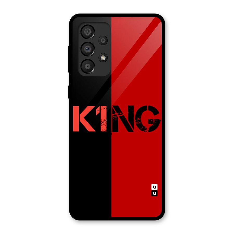Only King Glass Back Case for Galaxy A33 5G