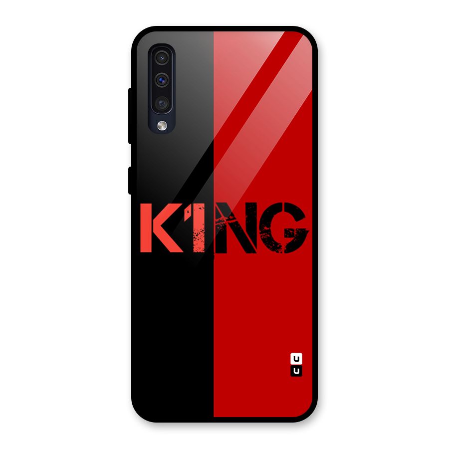 Only King Glass Back Case for Galaxy A50