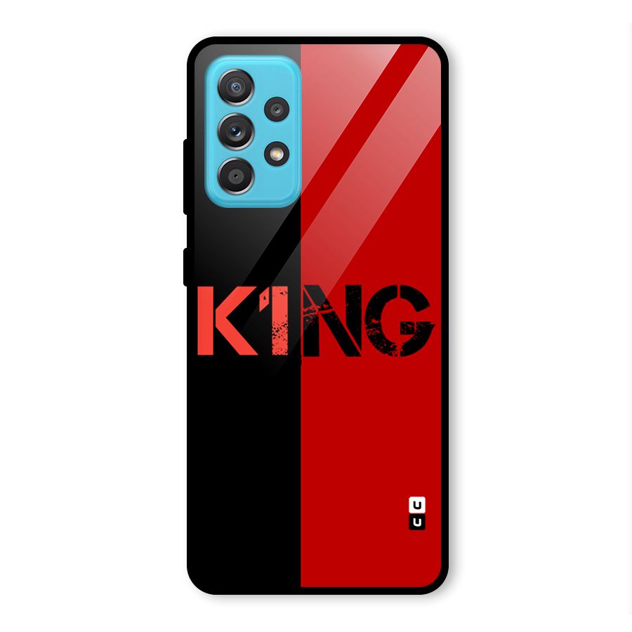 Only King Glass Back Case for Galaxy A52