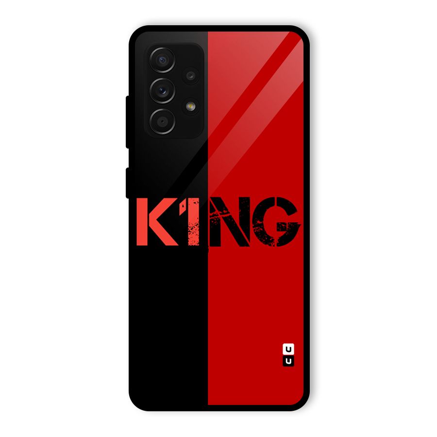 Only King Glass Back Case for Galaxy A53 5G