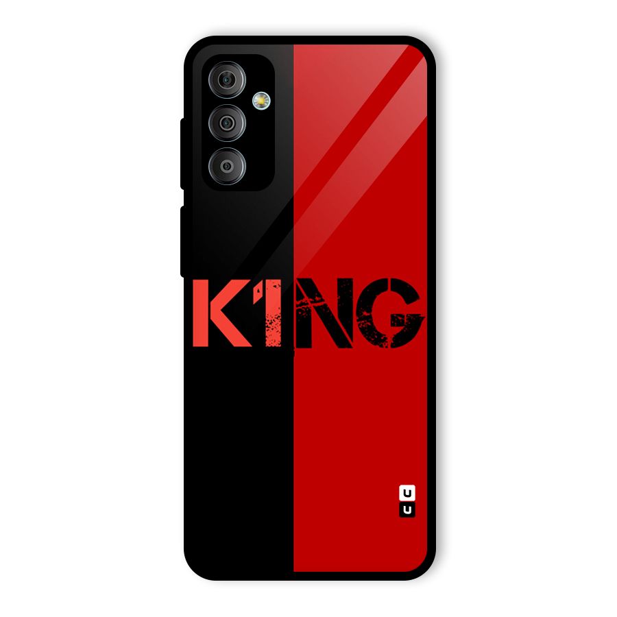 Only King Glass Back Case for Galaxy F23