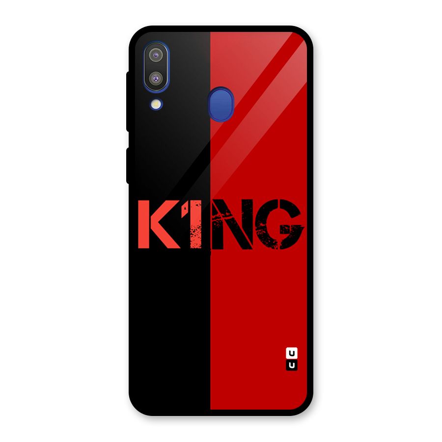 Only King Glass Back Case for Galaxy M20