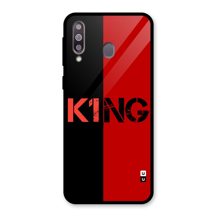 Only King Glass Back Case for Galaxy M30