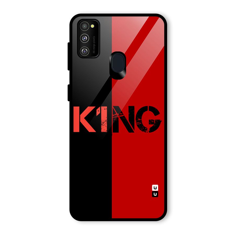 Only King Glass Back Case for Galaxy M30s