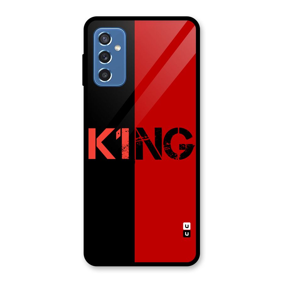 Only King Glass Back Case for Galaxy M52 5G