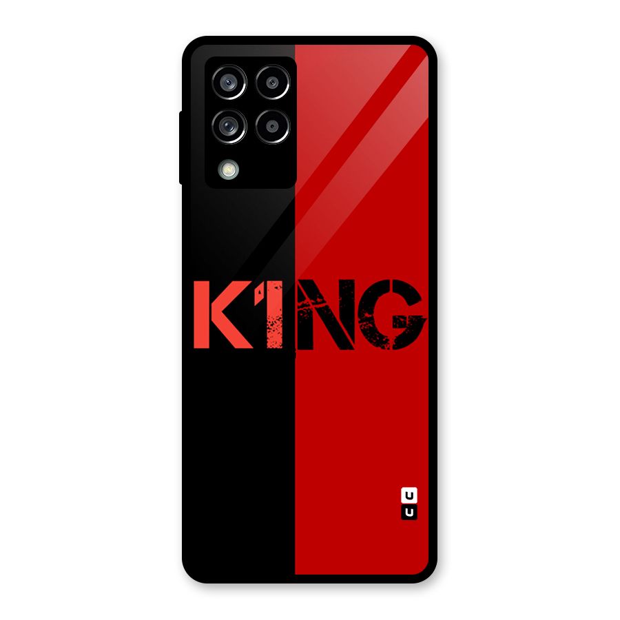 Only King Glass Back Case for Galaxy M53 5G
