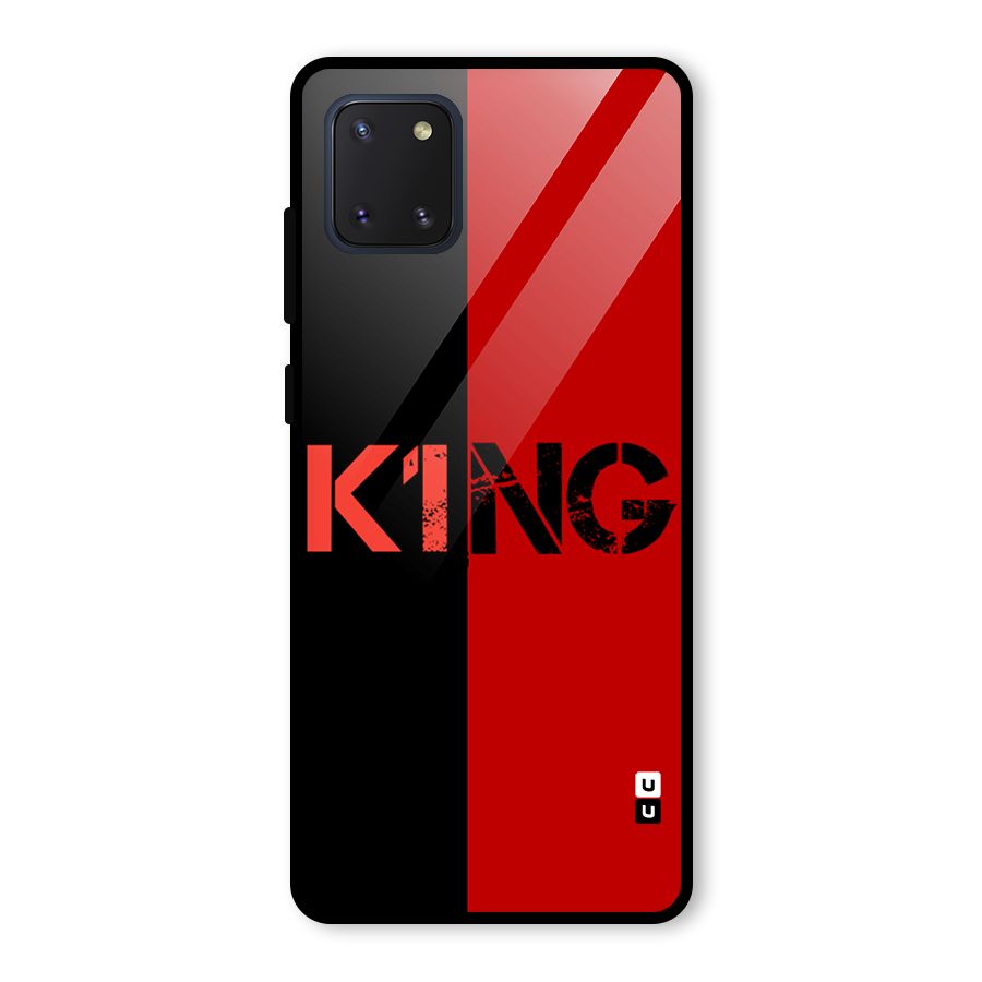 Only King Glass Back Case for Galaxy Note 10 Lite