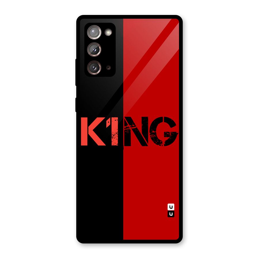 Only King Glass Back Case for Galaxy Note 20