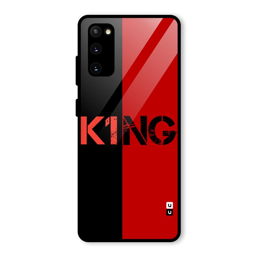 Only King Glass Back Case for Galaxy S20 FE 5G