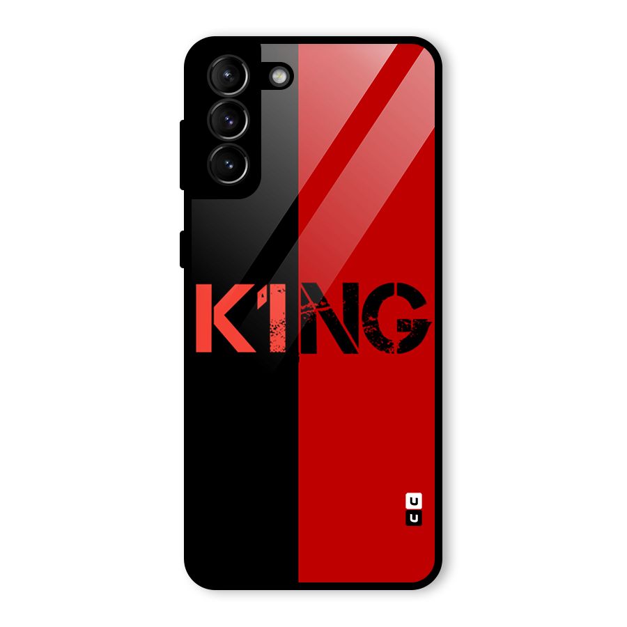 Only King Glass Back Case for Galaxy S21 Plus
