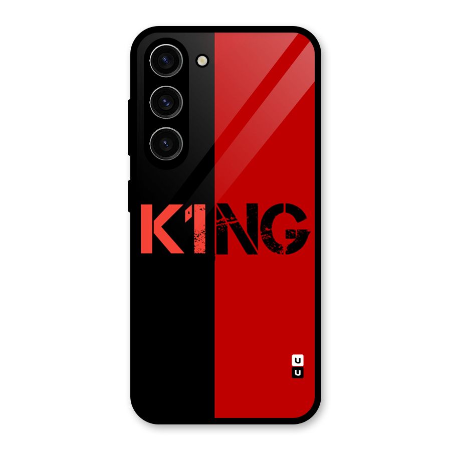 Only King Glass Back Case for Galaxy S23